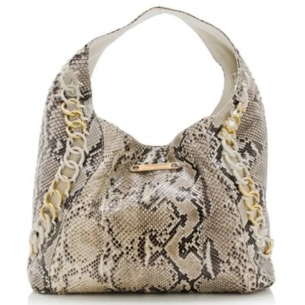 Michael Kors Python Embossed Boho